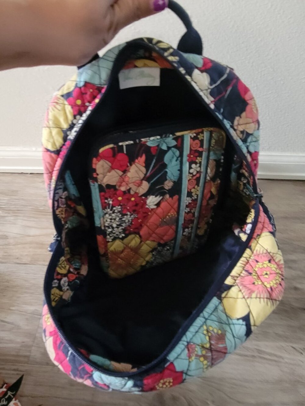Vera Bradley Backpack - Happy Snails - Picture 2 of 2